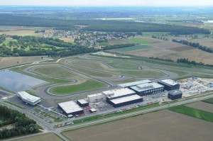 Audi Neuburg – aerial view