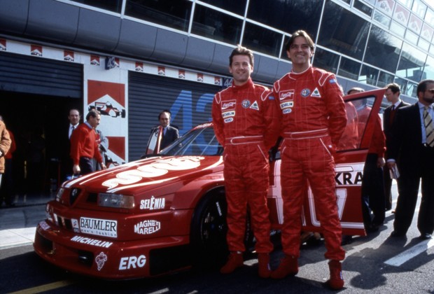 Campionato DTM 1993, piloti Larini e Nannini, vettura Alfa Romeo 155 V6 TI