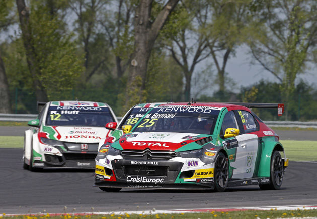25 BENNANI Mehdi (mar) Citroen C Elysee team Sebastien Loeb racing action during the 2016 FIA WTCC World Touring Car Championship race of Slovakia at Slovakia Ring, from April 15 to 17 2016 - Photo François Flamand / DPPI.