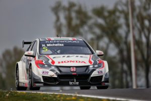 05 MICHELISZ Norbert (hun) Honda Civic team Honda racing Jas action during the 2016 FIA WTCC World Touring Car Championship race of Slovakia at Slovakia Ring, from April 15 to 17 2016 - Photo François Flamand / DPPI.