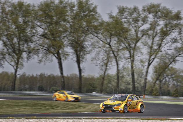 10 CATSBURG Nicky (ned) Lada Vesta team Lada Sport Rosneft action during the 2016 FIA WTCC World Touring Car Championship race of Slovakia at Slovakia Ring, from April 15 to 17 2016 - Photo François Flamand / DPPI.