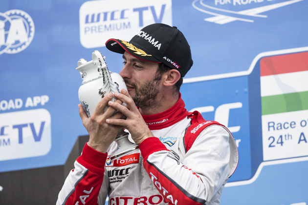 LOPEZ José Maria (arg) Citroen C Elysee team Citroen TOTAL WTCC portrait ambiance during the 2016 FIA WTCC World Touring Car Race of Hungary at hungaroring, Budapest from April 22 to 24, 2016 - Photo Jean Michel Le Meur / DPPI
