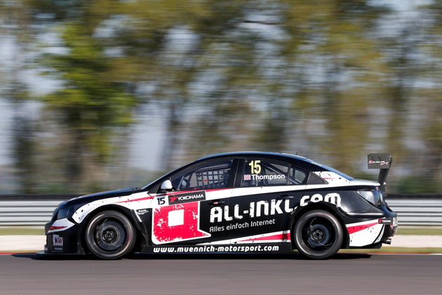 15 THOMPSON James (gbr) Chevrolet Cruze racing action during the 2016 FIA WTCC World Touring Car Championship race of Slovakia at Slovakia Ring, from April 15 to 17 2016 - Photo Alexandre Guillaumot / DPPI