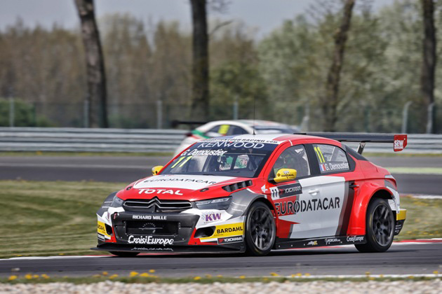 11 DEMOUSTIER Gregoire (fra) Citroen C Elysee team Sebastien Loeb racing action during the 2016 FIA WTCC World Touring Car Championship race of Slovakia at Slovakia Ring, from April 15 to 17 2016 - Photo François Flamand / DPPI.