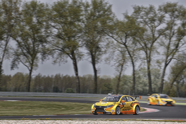10 CATSBURG Nicky (ned) Lada Vesta team Lada Sport Rosneft action during the 2016 FIA WTCC World Touring Car Championship race of Slovakia at Slovakia Ring, from April 15 to 17 2016 - Photo François Flamand / DPPI.