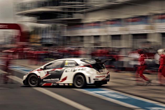 05 MICHELISZ Norbert (hun) Honda Civic team Honda racing Jas action during the 2016 FIA WTCC World Touring Car Race of Nurburgring, Germany from May 27 to 29 - Photo Jean Michel Le Meur / DPPI