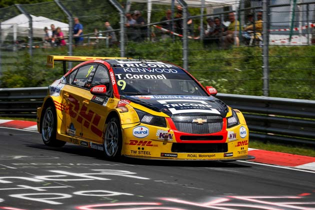 09 CORONEL Tom (ned) Chevrolet Cruze RML team Roal Motorsport action during the 2016 FIA WTCC World Touring Car Race of Nurburgring, Germany from May 27 to 29 - Photo Florent Gooden / DPPI