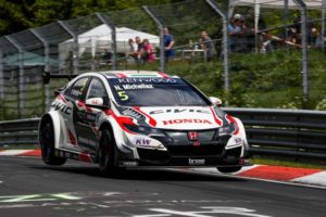 05 MICHELISZ Norbert (hun) Honda Civic team Honda racing Jas action during the 2016 FIA WTCC World Touring Car Race of Nurburgring, Germany from May 27 to 29 - Photo Florent Gooden / DPPI