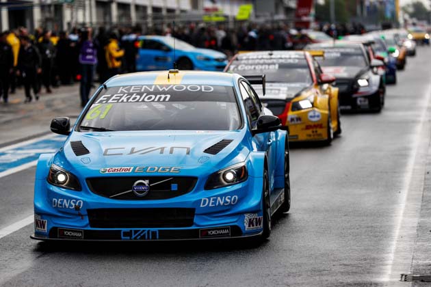 61 EKBLOM Fredrik (swe) Volvo S60 team Polestar Cyan racing action during the 2016 FIA WTCC World Touring Car Race of Nurburgring, Germany from May 27 to 29 - Photo Florent Gooden / DPPI