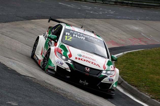 12 HUFF Rob (GBR) Honda Civic team Castrol Honda WTCC action during the 2016 FIA WTCC World Touring Car Race of Nurburgring, Germany from May 27 to 29 - Photo Clément Marin / DPPI