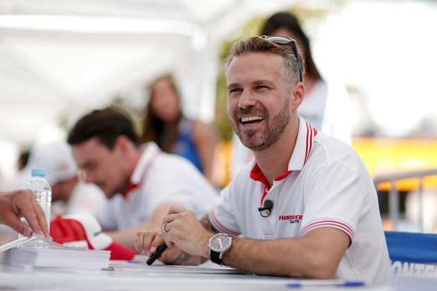 MONTEIRO Tiago (por) Honda Civic team Honda racing Jas portrait ambiance during the 2016 FIA WTCC World Touring Car Championship race of Portugal, Vila Real from July 24 to 26 - Photo Alexandre Guillaumot / DPPI
