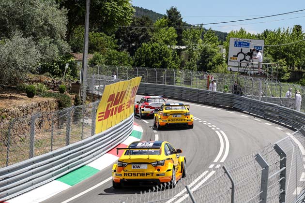 10 CATSBURG Nicky (ned) Lada Vesta team Lada Sport Rosneft action during the 2016 FIA WTCC World Touring Car Championship race of Portugal, Vila Real from July 24 to 26 - Photo Jorge Cunha / DPPI