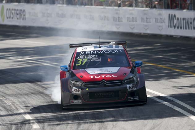 37 LOPEZ Jose Maria (arg) Citroen C Elysee team Citroen racing action during the 2016 FIA WTCC World Touring Car Championship race of Portugal, Vila Real from July 24 to 26 - Photo Alexandre Guillaumot / DPPI
