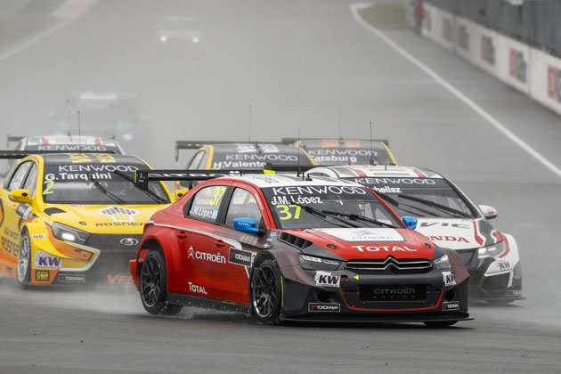 37 LOPEZ Jose Maria (arg) Citroen C Elysee team Citroen TOTAL WTCC action during the 2016 FIA WTCC World Touring Car Race of Moscow at Moscow Raceway, Russia from June 10 to 12 2016 - Photo Florent Gooden / DPPI