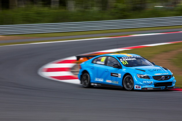 61 EKBLOM Fredrik (swe) Volvo S60 team Polestar Cyan racing action during the 2016 FIA WTCC World Touring Car Race of Moscow at Moscow Raceway, Russia from June 10 to 12 2016 - Photo Antonin Grenier / DPPI