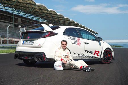 Honda Civic Type R sets new benchmark time at Hungaroring with H