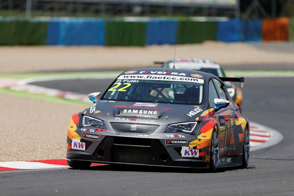 22 FULIN Petr (cze) Seat Leon 2000 team Krenek motorsport action during the 2016 ETCC European Touring Car Championship race at Magny-Cours, France from July 8 to 10 - Photo Francois Flamand / DPPI