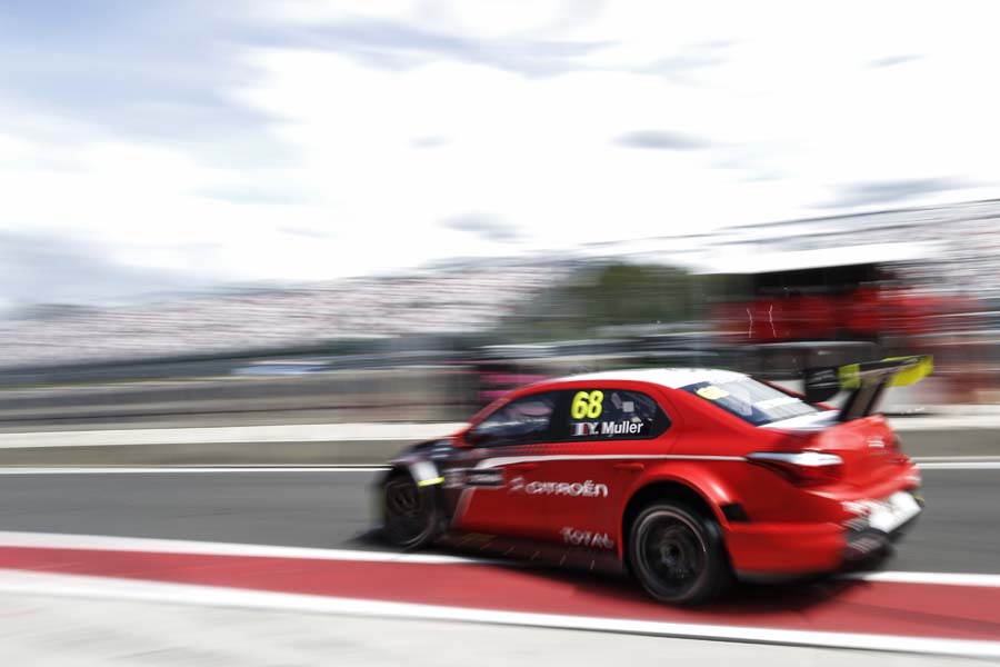 68 MULLER Yvan (fra) Citroen C Elysee team Citroen TOTAL WTCC action during the 2016 FIA WTCC World Touring Car Race of Moscow at Moscow Raceway, Russia from June 10 to 12 2016 - Photo Florent Gooden / DPPI