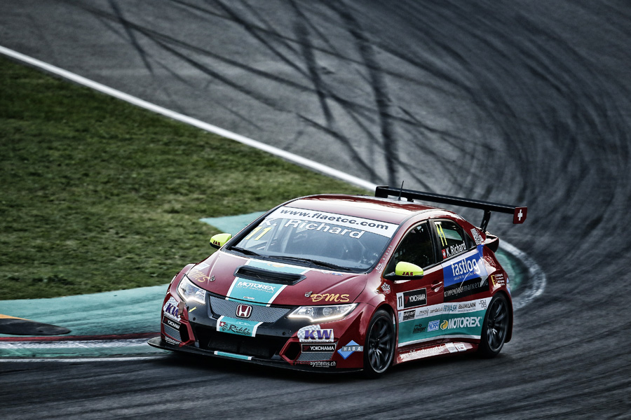 11 RICHARD Kris (che) Honda Civic team Rikli motorsport action during the 2016 ETCC European Touring Car Championship & GT Tour race at Imola, Italy from october 1 To 2 - Photo Jean Michel Le Meur / DPPI