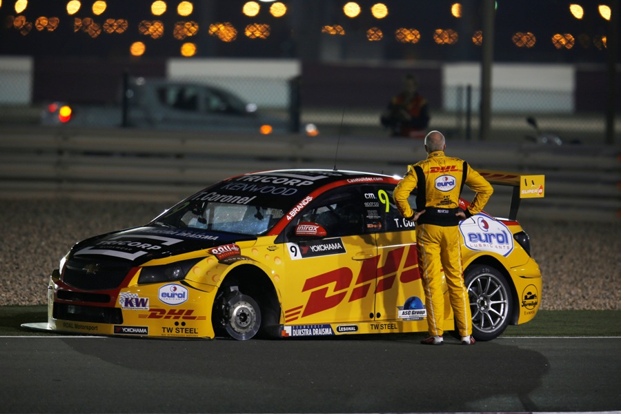 09 CORONEL Tom (ned) Chevrolet Cruze RML team Roal Motorsport action during the 2016 FIA WTCC World Touring Car Championship race at Losail from November 23 to 25 Qatar - Photo Clement Marin / DPPI
