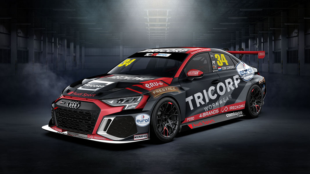 Tom Coronel Tricorp Audi RS3 LMS TCR Europe 2023_side